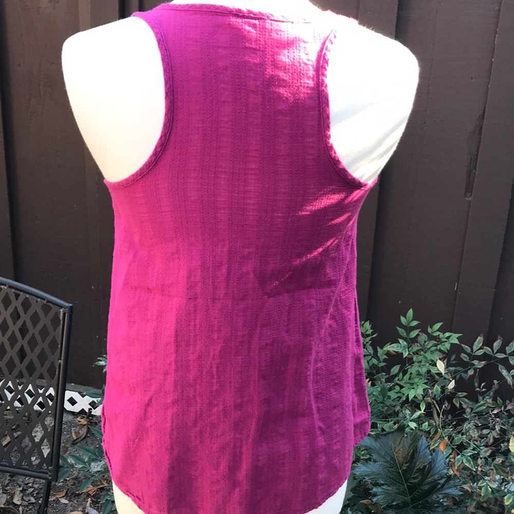 Splendid Magenta Button down - Picture 5 of 5
